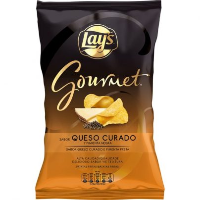 Patatas fritas sabor queso curado