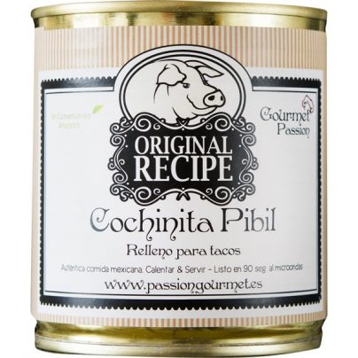 Cochinita Pibil relleno para tacos