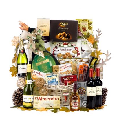 Präsentkorb für Weihnachten