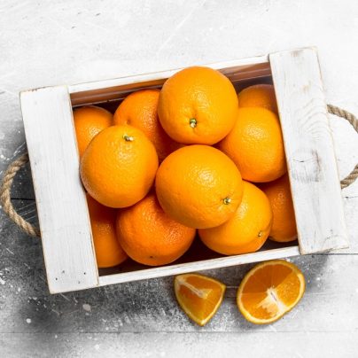 Kiste Orangen in Bio Qualität